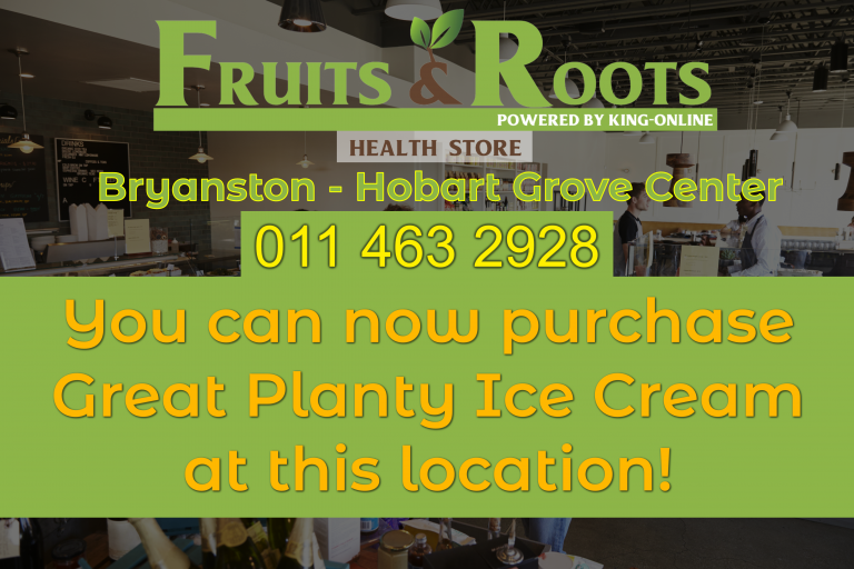 Fruits and Roots advert